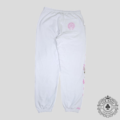 Chrome Hearts Deadly Doll Sweatpants in White