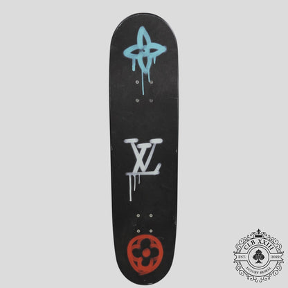 Louis Vuitton Graffiti Monogram Skateboard
