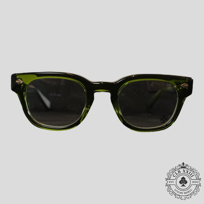 Chrome Hearts Jenna Tail Yea Glasses in Green