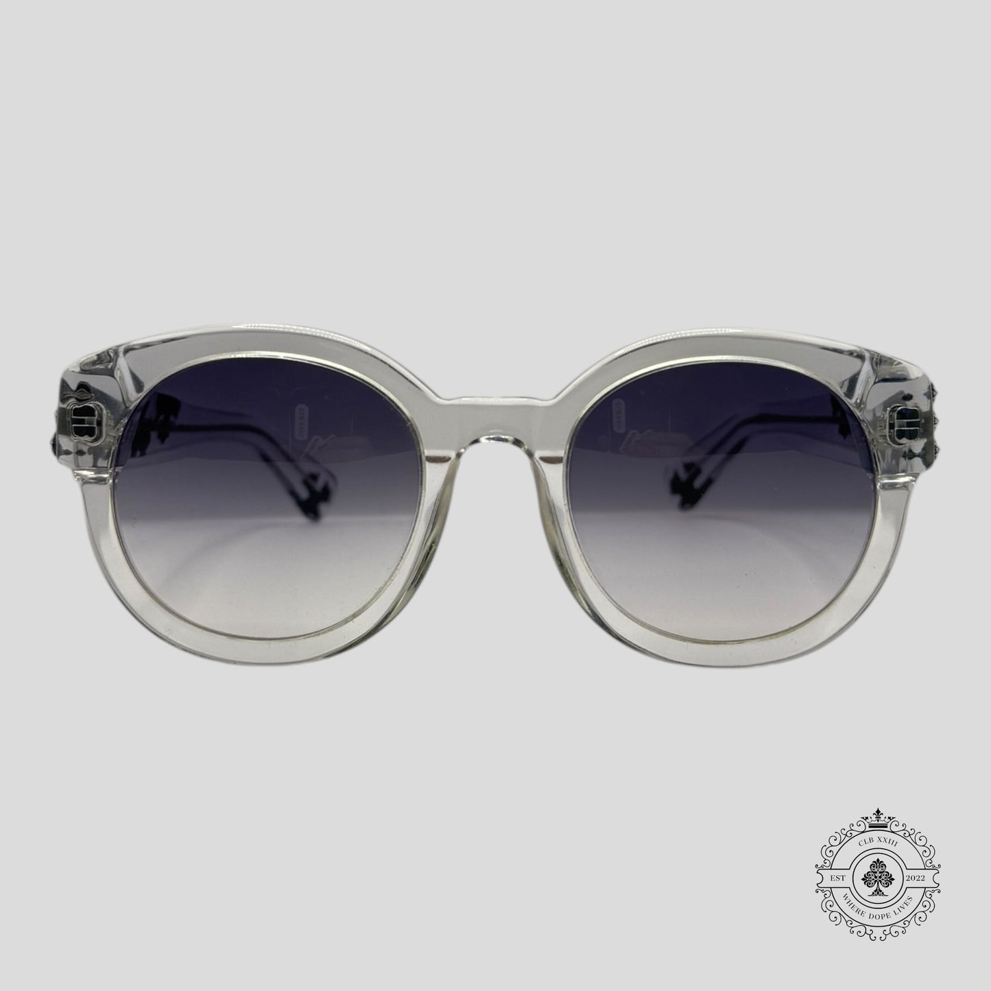 Chrome Hearts Vagtastic Sunglasses in Clear