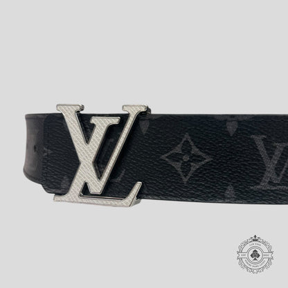 Louis Vuitton Monogram Eclipse Taigarama Belt in Black