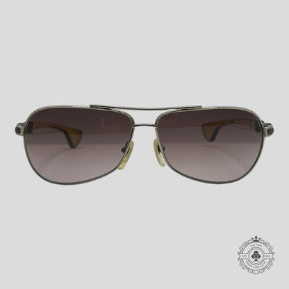 Chrome Hearts The Beast I Sunglasses in Silver