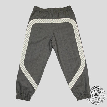 Louis Vuitton Wool Track Pants in Grey