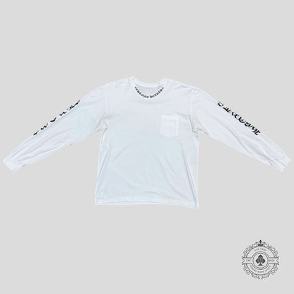Chrome Hearts Long Sleeve T-Shirt in White