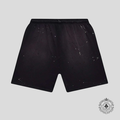 Hellstar Halloween Sport Logo Shorts in Black