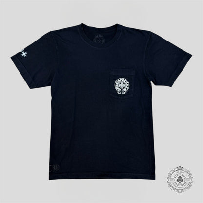 Chrome Hearts Gradient Circle Tee in Black