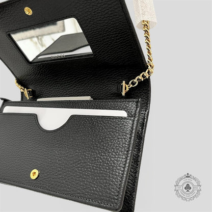 Gucci GG Marmont Wallet in Black