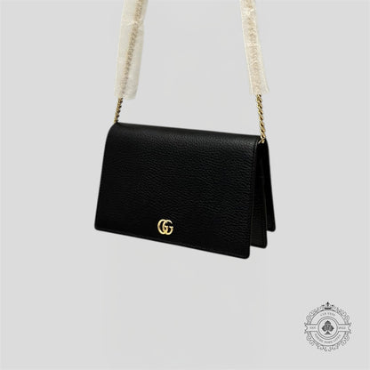 Gucci GG Marmont Wallet in Black