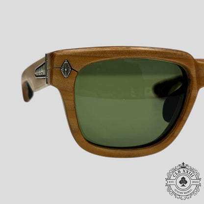 Chrome Hearts Stencil Lilith Wooden Framed Sunglasses