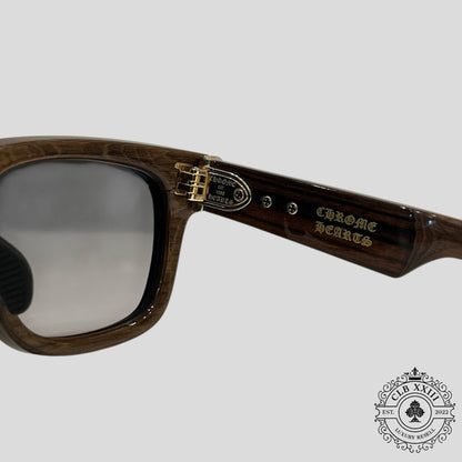 Chrome Hearts Lilith Wooden Framed Sunglasses