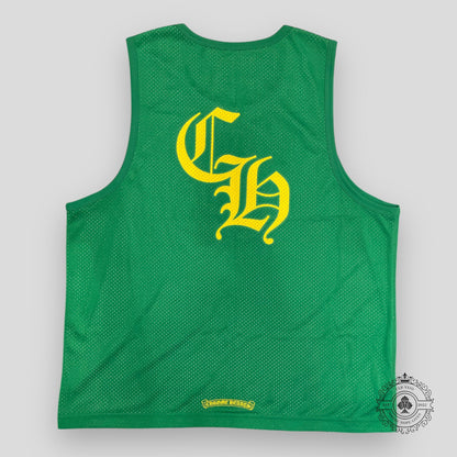 Chrome Hearts Reversible 33 Mesh Jersey in Green