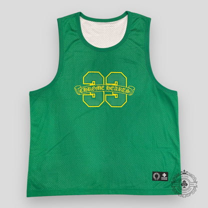 Chrome Hearts Reversible 33 Mesh Jersey in Green