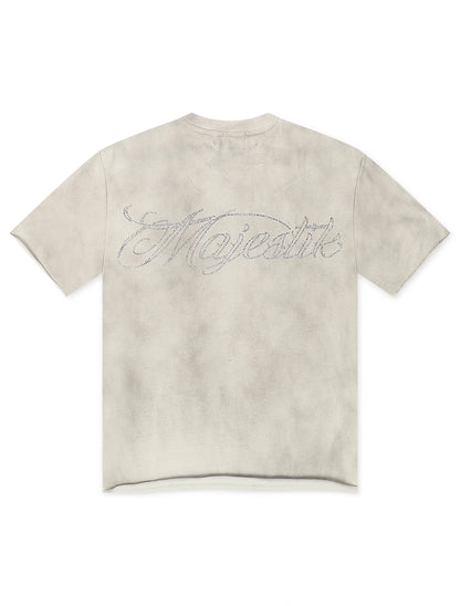 Majestik Baby Angel French Terry Tee - Off White