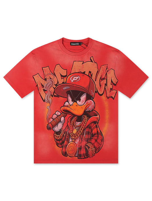 Prestige Daffy Duck Tee - Red