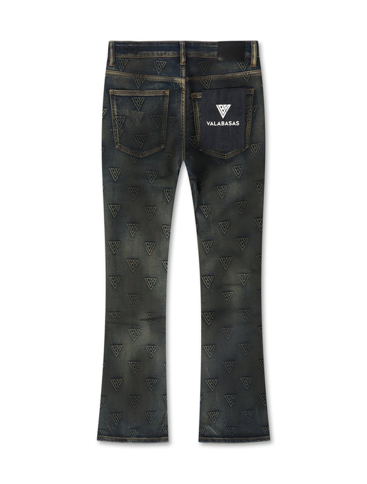 Valabasas Tagged Stacked Denim - Dirty Vintage