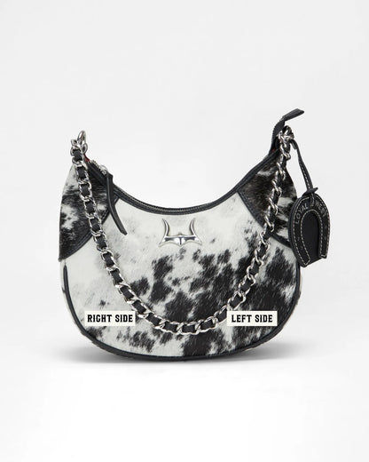 Loyal West LUEVE HAIRON LEATHER BAG