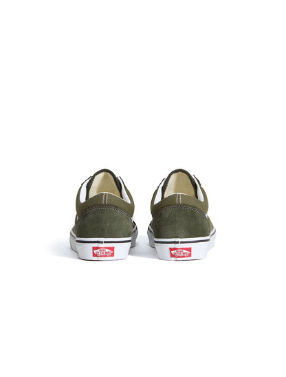 Vans Big Kids Old Skool - Obsidian/Fern