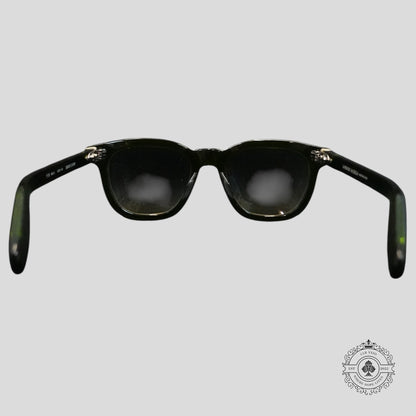 Chrome Hearts Smoke Show Sunglasses in Green/Silver