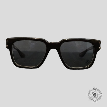 Chrome Hearts Bulge Glasses in Brown/Gold