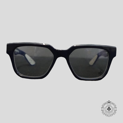 Chrome Hearts Vagillionaire II Glasses in Blue/Silver