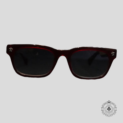 Chrome Hearts Gittin Any? Glasses in Red/Silver