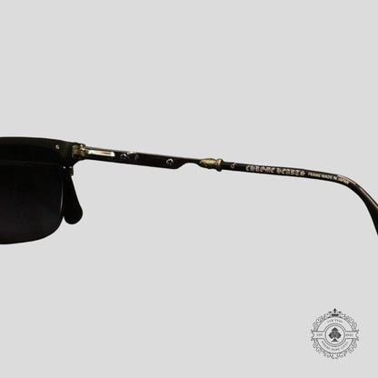 Chrome Hearts See U Next Tuesday Glasses in Black/Silver