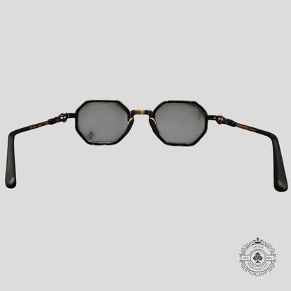 Chrome Hearts Tatters Glasses in Tortoise Shell/Gold