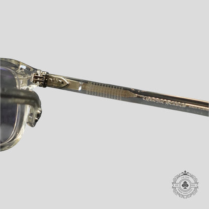 Chrome Hearts Chirp Chirp Glasses in Clear/Silver