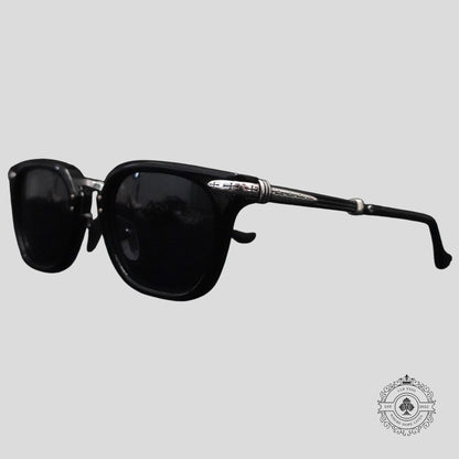 Chrome Hearts Titanasluvr Glasses in Black/Silver