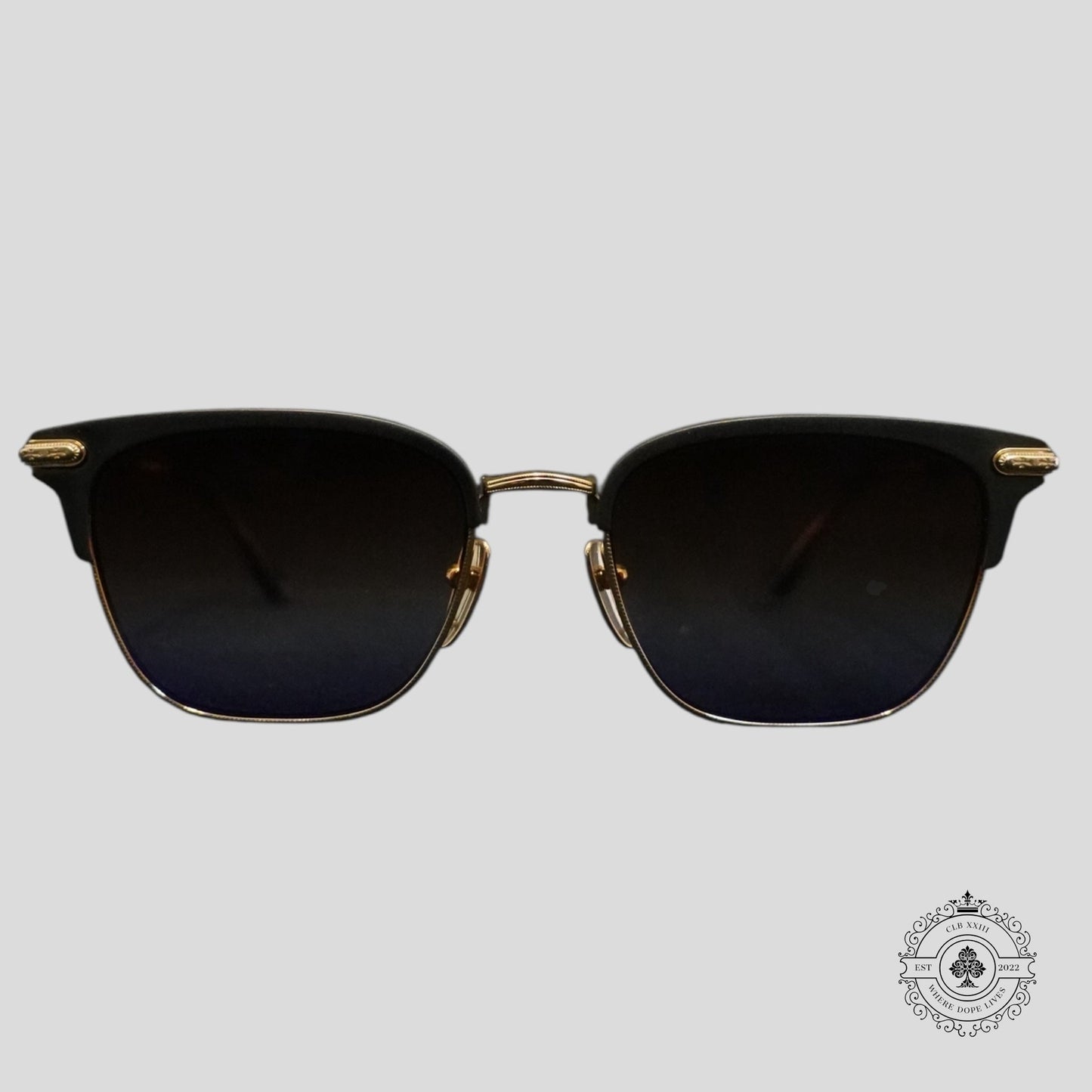 Chrome Hearts Muffbuffin' Glasses in Gold