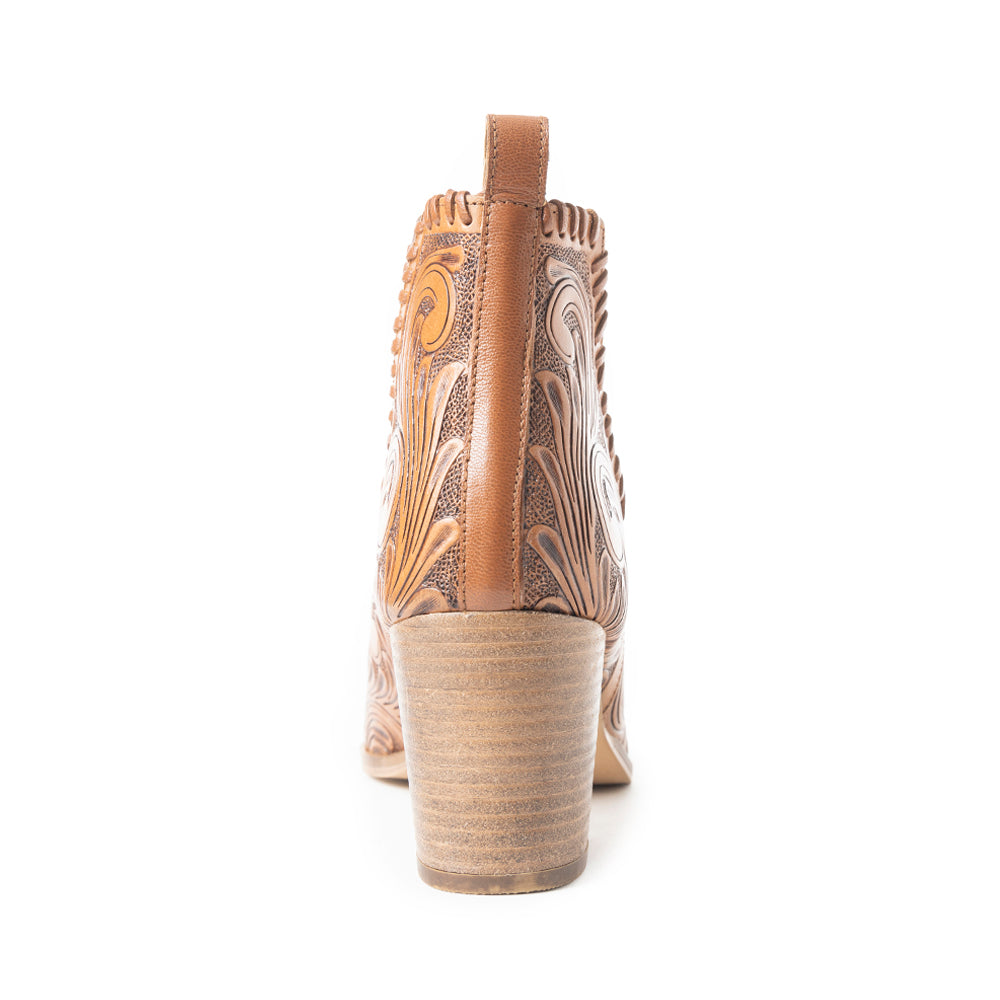 Persimmonee Heels In Dark Brown