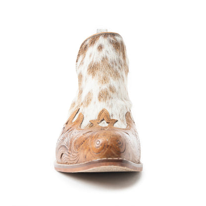 Rosa Canyon Booties In Brown & White