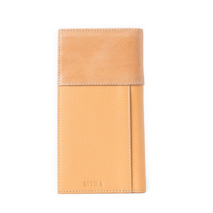 Silvermark Handtooled Leather Wallet in Golden Tan