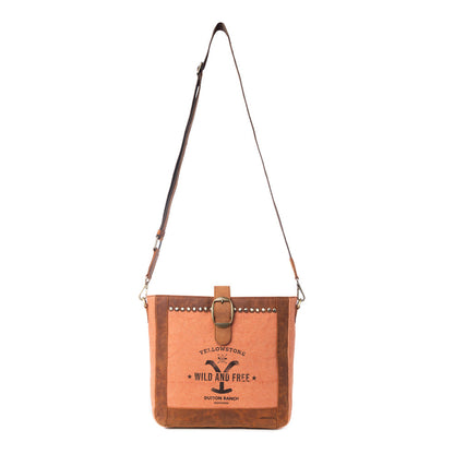 Yellowstone Lone Star Amber Satchel Bag