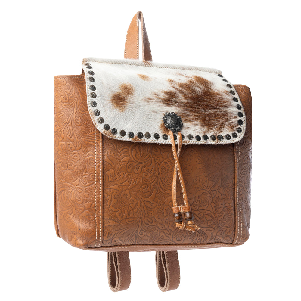 Classic Carvings  Leather & Hairon Bag