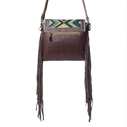 Wild West Boho Leather & Hairon Bag