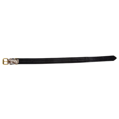 Chissum Hair-On Hide Dog Collar