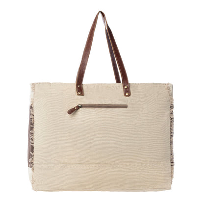 Army Motif Weekender Bag