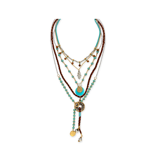 Southwest Spirit Multistrand Necklace