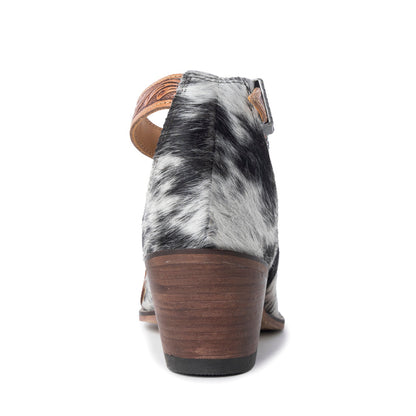 Zora Canyon Hair-On Hide Mules