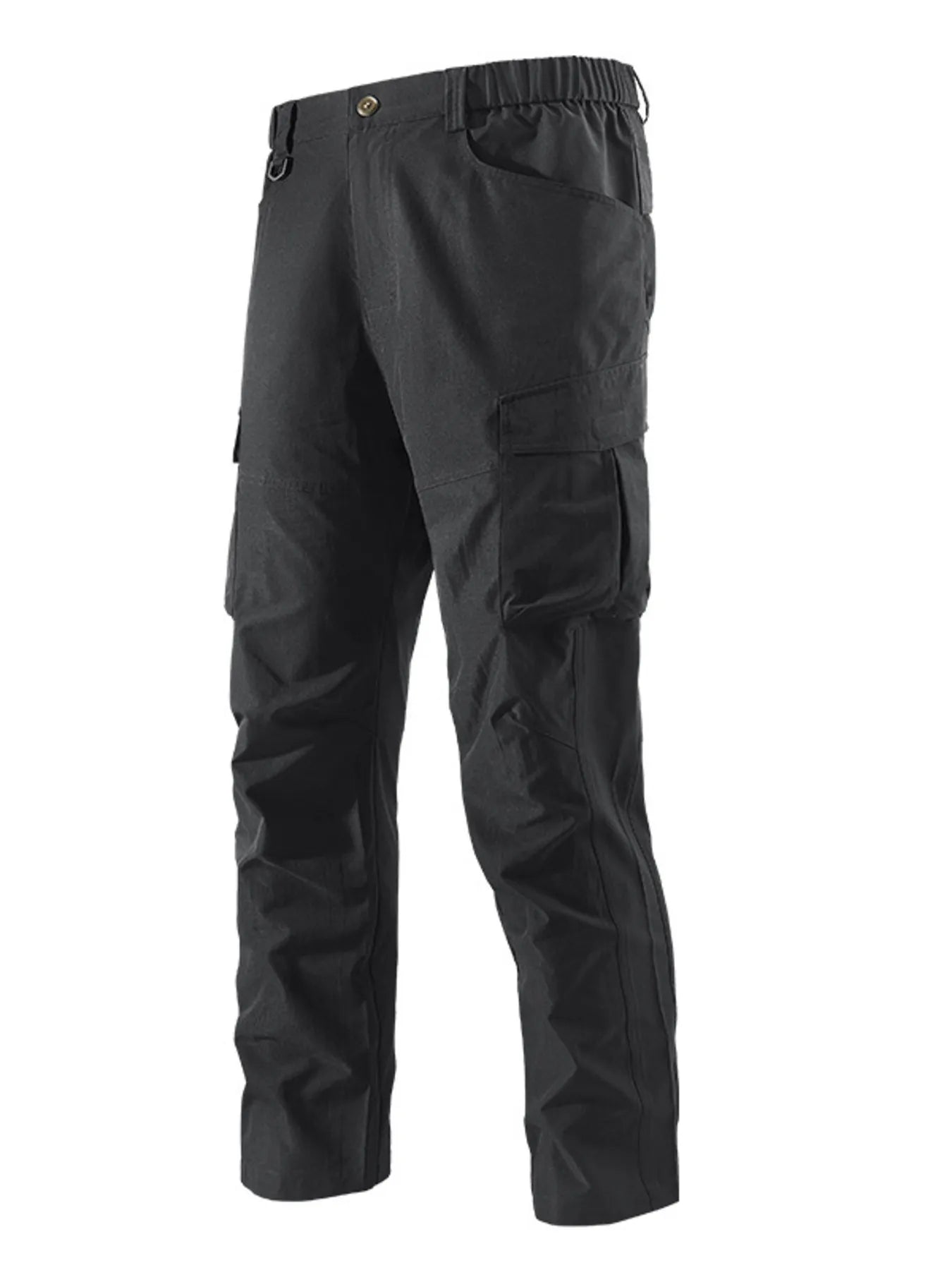 Men's Plus Size Elastic Waist Cargo Pants