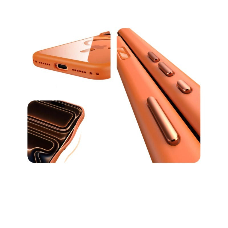 Magnetic Shockproof Semi-Transparent Phone Case