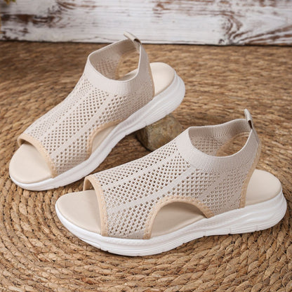 Breathable Mesh Open Toe Sandals