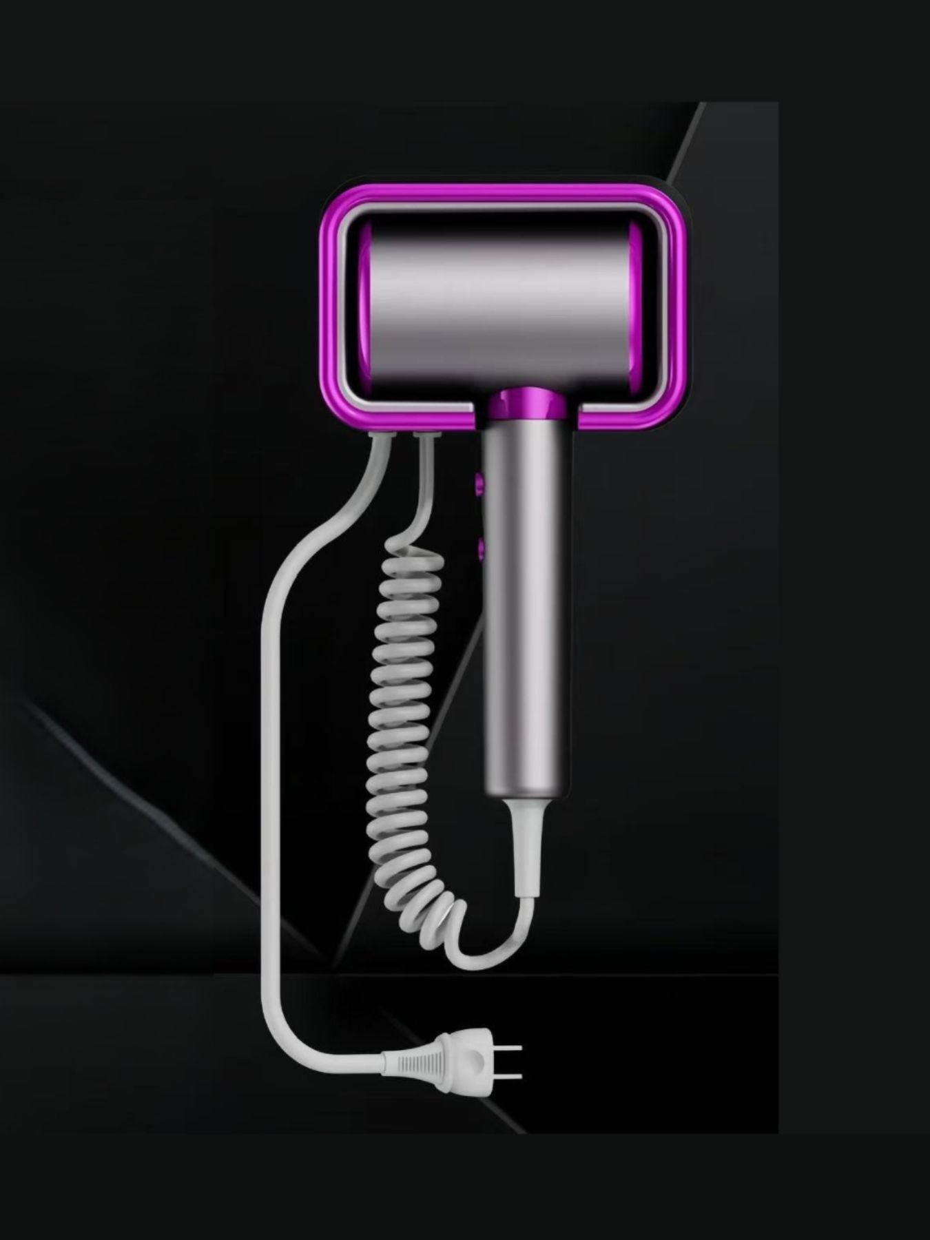 Wall-Mounted Household Hair Dryer