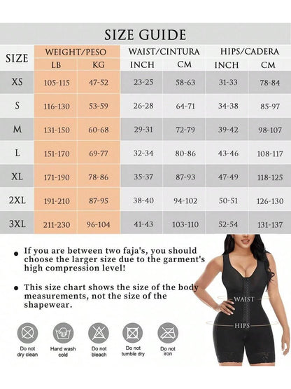 Fasjrixa Fajas Colombianas Shapewear for Women Tummy Control Post Surgery Full Body Shaper Butt Lifter with Zipper Crotch,corset tops for women,fajas colombianas moldeadoras