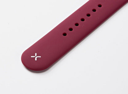 White Silicone Watch Band Made for Apple Watch - Large (42/44/45/49mm)