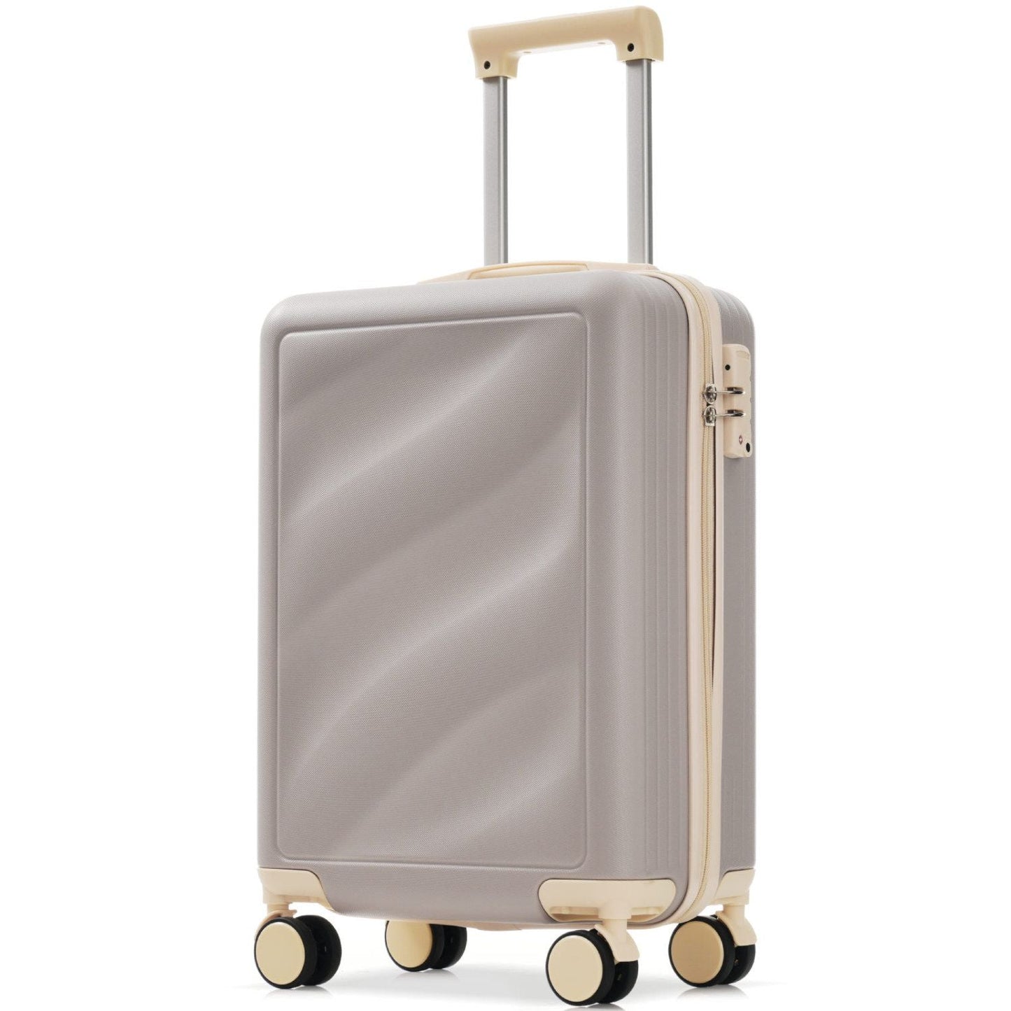 Luggage Set 3 Piece, Lightweight Durable ABS Suitcases with Spinner Wheels and TSA Lock, Carry-on & Checked Travel Luggage (20"/24"/28")
