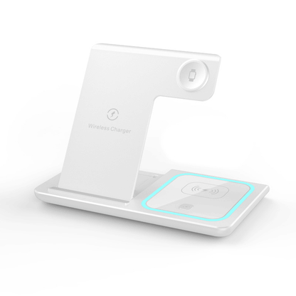 3 In 1 Fast Charging Station; Folding Wireless Charger Stand For IPhone 14; 13; 12; 11/Pro/Max/Mini/Plus; X; XR; XS/Max; SE; 8/Plus; Apple Watch 1-8; Airpods 3/2/Pro