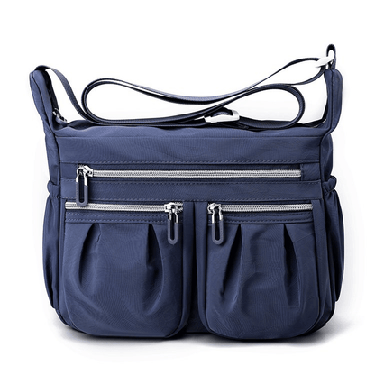 NICOLE & DORIS Women's Cross-body Bags Casual Shoulder Bag Multi Pocket Fashion Satchel Bag Nylon Side Bag