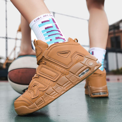 New men's and women's trend fashion personality basketball sneakers fashion match men's sneakers 5 colors